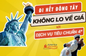 Tour Du Lịch Mỹ Liên Tuyến Đông Tây Chất Lượng 10N/9Đ Khởi Hành Từ Hà Nội