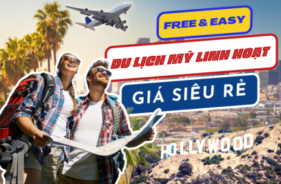 Tour Mỹ Free & Easy Bờ Tây Giá Rẻ 5N/4D Khởi Hành Hàng Tháng